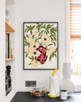 Affiche La Poire - Fleurs Blanches