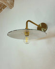 Applique Atelier Vintage - Luminaire métal émaillé vert
