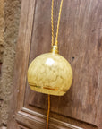 Baladeuse Clichy Dorée - Lampe vintage en verre