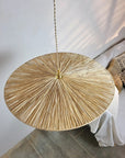 Suspension Ombrelle - Luminaire raphia fait main (Précommande)