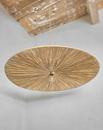 Suspension Ombrelle - Luminaire raphia fait main (Précommande)