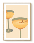 Affiche - Vacances Dans Un Verre