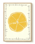 Affiche - Citron