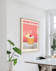 Affiche Cocktail - Amareto Sour - Elin PK