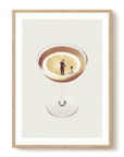 Affiche - Couple Cocktail