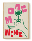 Affiche - More Wine