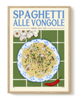 Affiche - Spaghetti aux Vongole - Elin PK