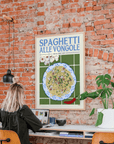 Affiche - Spaghetti aux Vongole - Elin PK