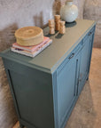 Buffet Parisien - Bois peint gris vert