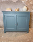 Buffet Parisien - Bois peint gris vert
