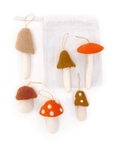 Boule De Noel Champignon Feutrine