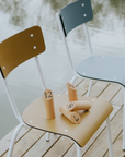 Chaise Adulte Gris Bleu, Les Gambettes
