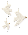 Oiseau Feutre Beige - Décoration Murale