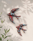 Hirondelle Céramique - Décoration Murale