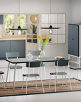 Chaise Adulte Gris Bleu, Les Gambettes