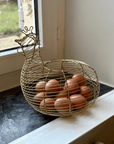 Panier à Oeuf Poule - Fil de Fer