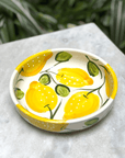 Saladier Plat Citron - Céramique Artisanale