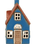 Photophore Maison - Céramique Bleue