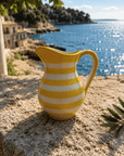 Pichet Rayé – Céramique Artisanale