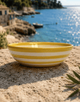 Bol râpe-ail rayé – Céramique Artisanale