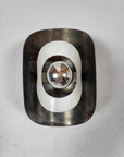 Applique murale en métal - luminaire vintage année 70