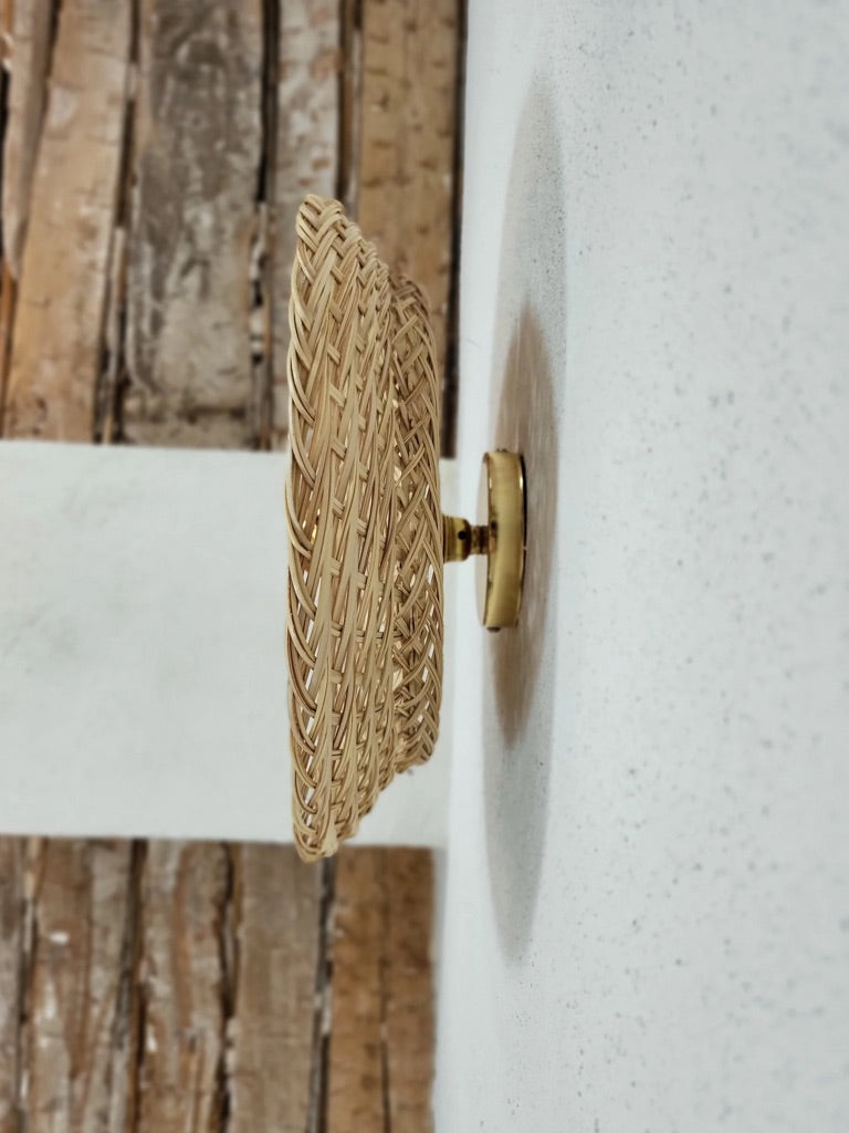 Applique Murale Corbeille - Fibre Naturelle