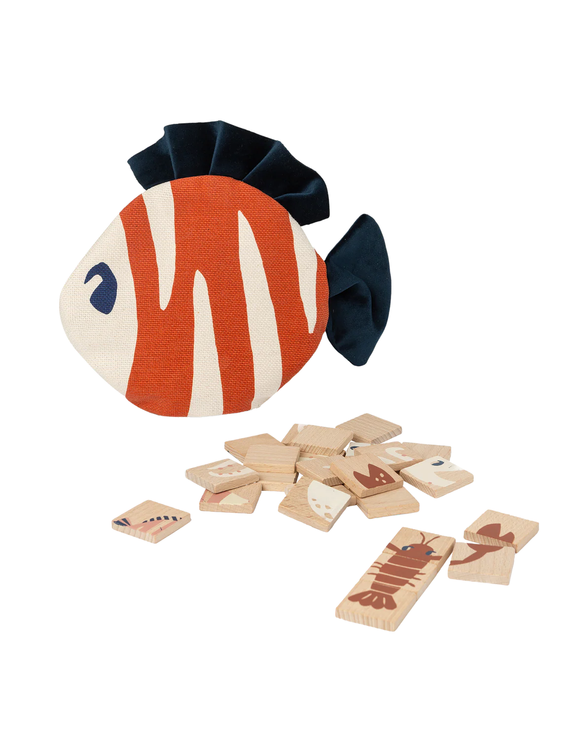 Puzzle en Bois Animaux Marins Nobodinoz
