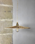 Suspension Ombrelle - Luminaire raphia fait main (Précommande)