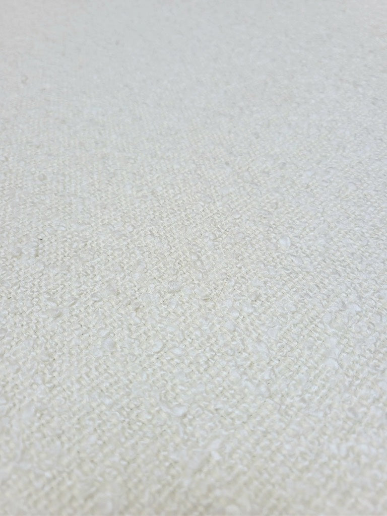 Fauteuil Windsor Ercol N°2 - Bois massif et tissu bouclette blanc