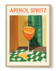 Affiche Cocktail - Apérol Spritz -Elin PK