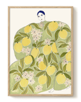 Affiche La Poire - Femme Citron