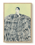 Affiche La Poire - Femme Bleue