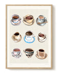 Affiche - Tasses de Café