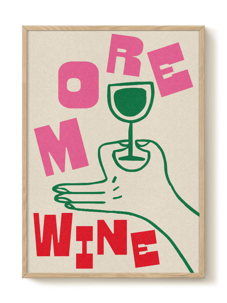 Affiche - More Wine