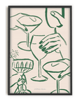 Affiche - Tchin-Tchin Vert