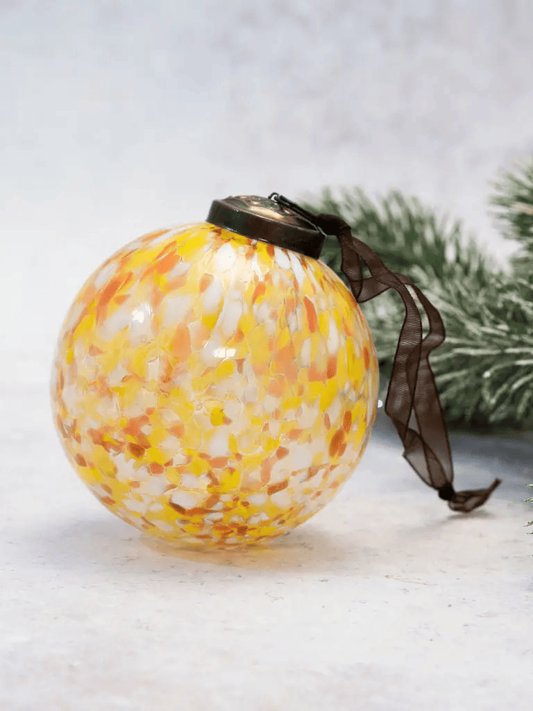 Boule de Noël en Verre