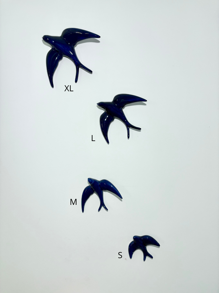 Hirondelle Céramique - Décoration Murale