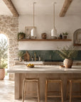 Suspension Cloche - Luminaire en Céramique Blanche