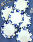 Lot d'Assiettes Vintage Roxy Céramique de St Amand